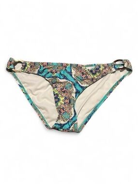 Women’s Gianni Bini Turquoise Paisley Swim Bikini Bottom